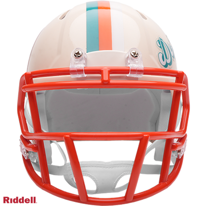 Miami Dolphins Retro Speed Mini Football Helmet