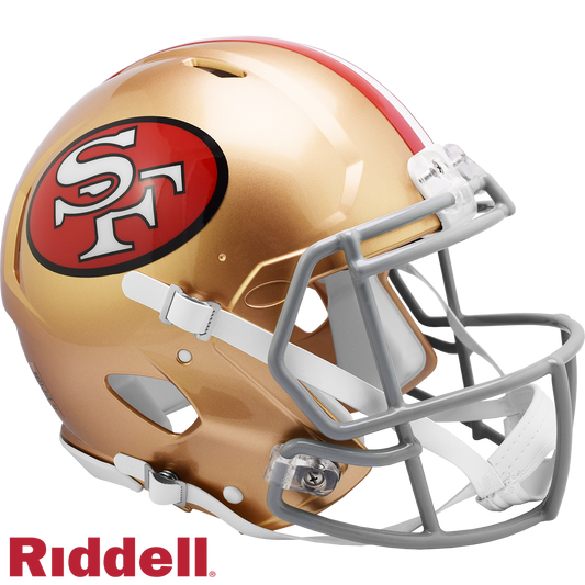 San Francisco 49ers T/B(64-95) Speed F/S Authentic Football Helmet
