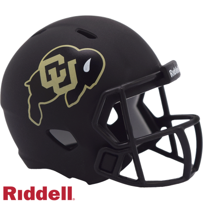 University of Colorado Buffaloes Black Speed Pocket Pro Helmet