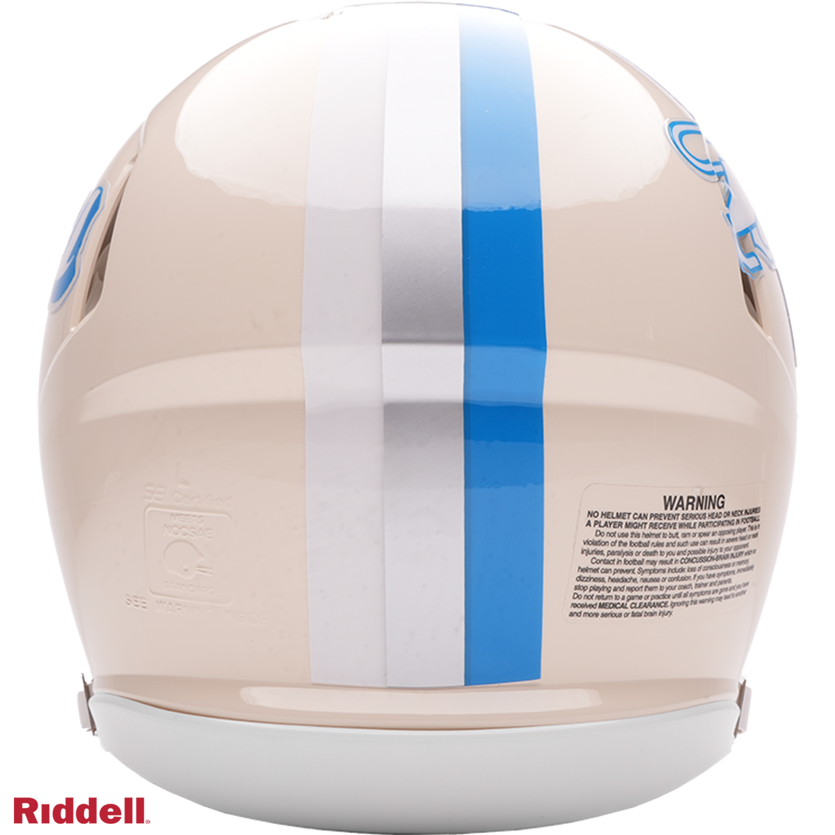 Detroit Lions Retro Speed Mini Football Helmet