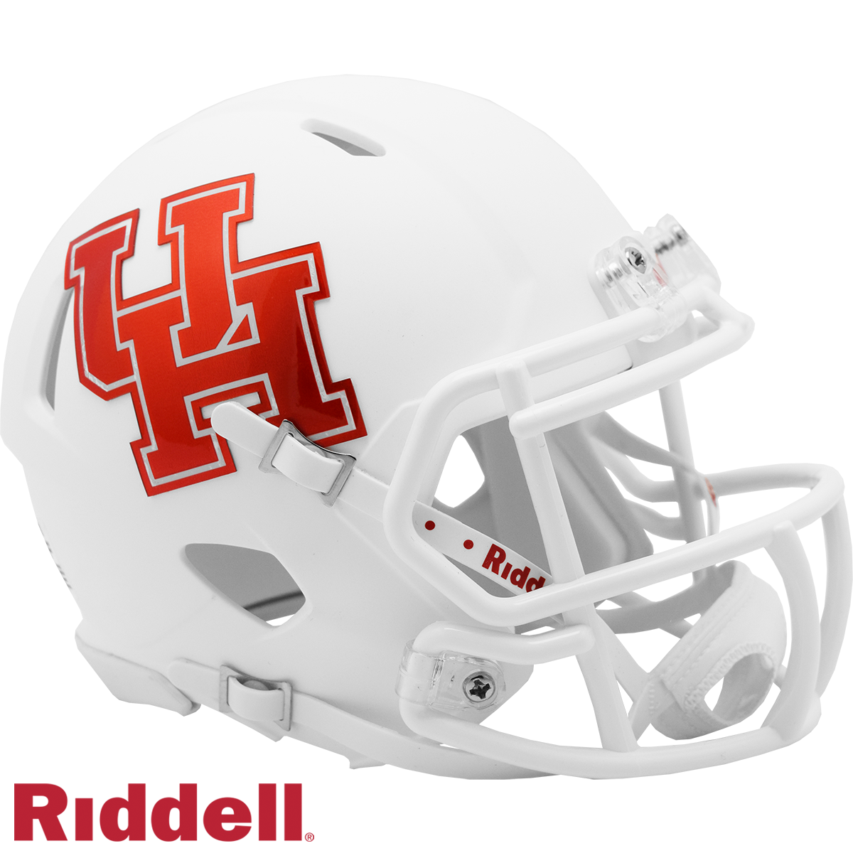 Houston Cougars Matte White Mini Football Helmet