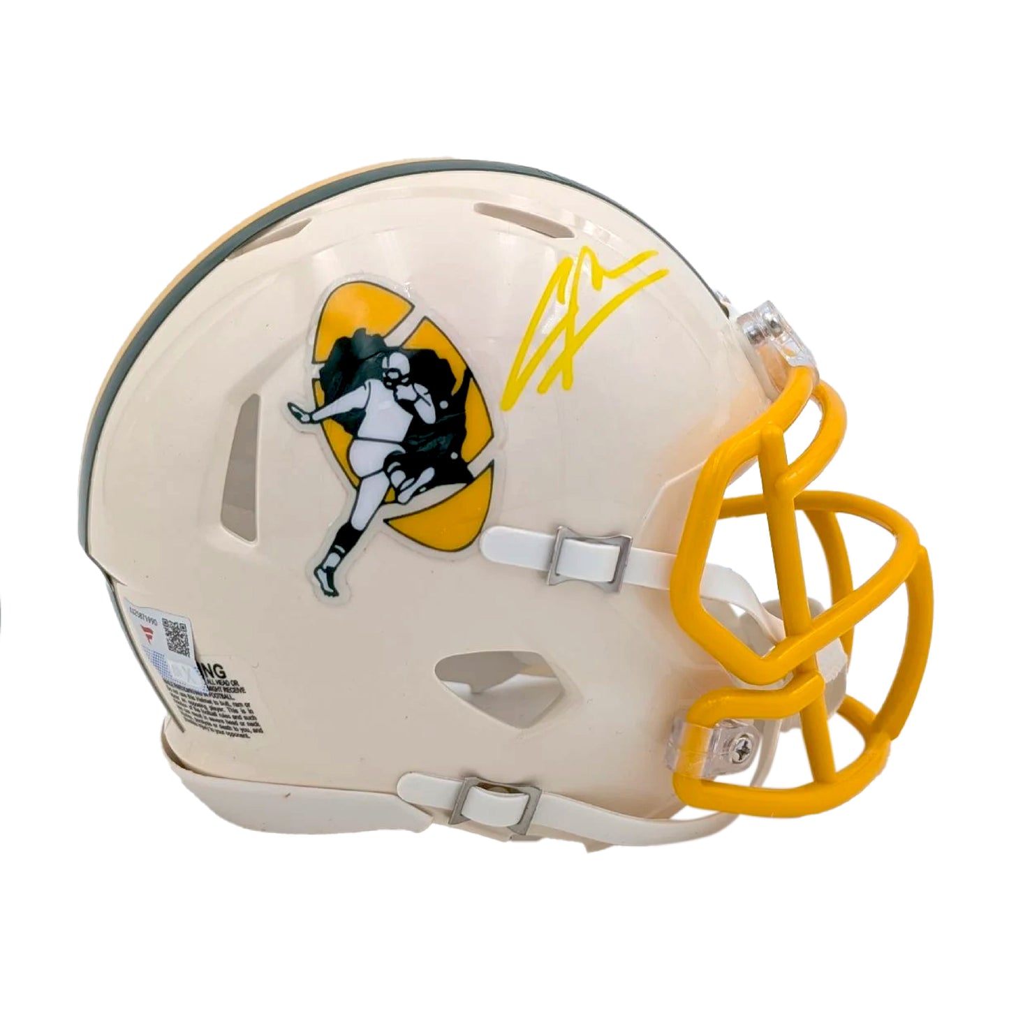 Charles Woodson Signed Packers Retro Series Mini Helmet - Fanatics