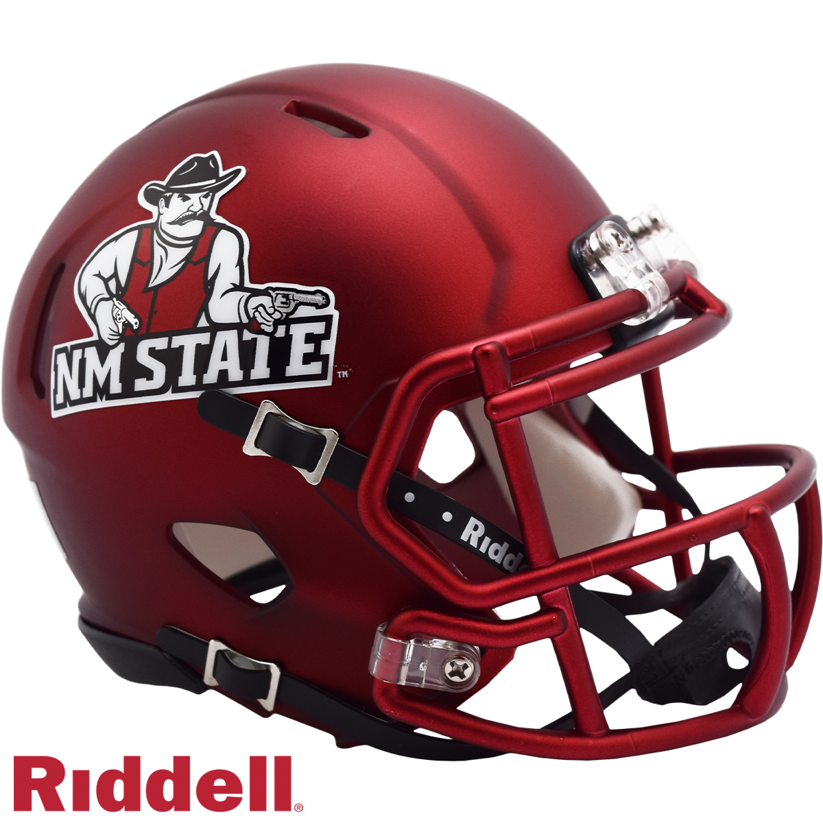New Mexico State Aggies Primary Speed Mini Football Helmet