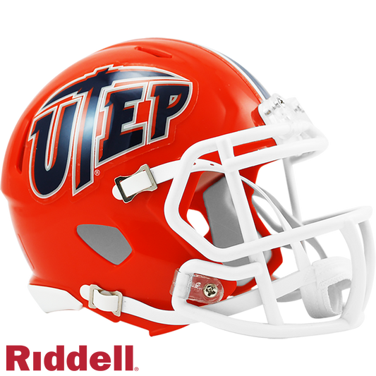 UTEP  Univ of Texas EL Paso Primary Speed Mini Football Helmet