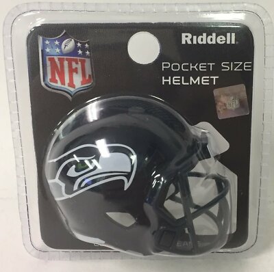 Seahawks Speed Pocket Pro Football Helmet-#8045097