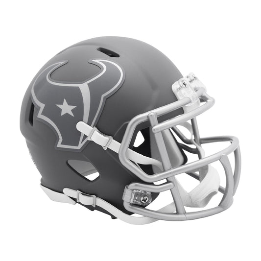 Houston Texans SLATE Mini Football Helmet Riddell NFL