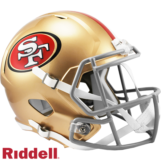 San Francisco 49ers Primary Speed F/S Replica Football Helmet