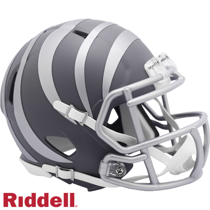 Cincinnati Bengals Slate Speed Mini Football Helmet