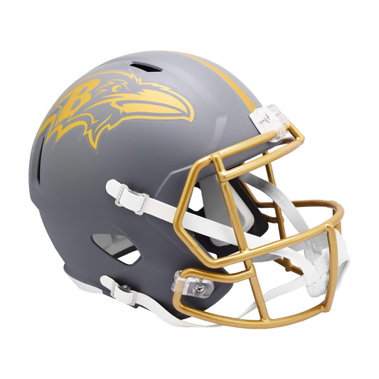 Baltimore Ravens SLATE Full Size Replica Football Helmet NFL