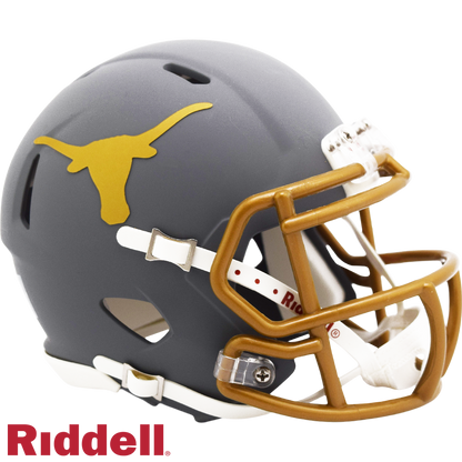 Texas Longhorns Slate Speed Mini Football Helmet