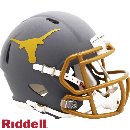 Texas Longhorns Slate Speed Mini Football Helmet