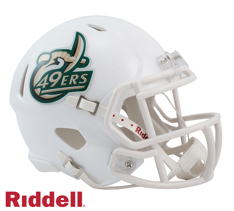 North Carolina/Charlotte (UNCC) Primary Speed Mini Football Helmet