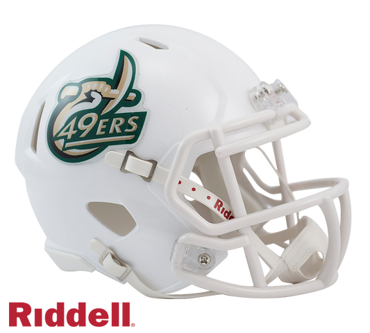 North Carolina/Charlotte (UNCC) Primary Speed Mini Football Helmet