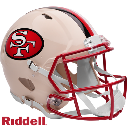 San Francisco 49ers Retro Speed F/S Authentic Football Helmet