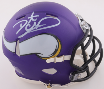 Daunte Culpepper Signed Vikings Speed Mini Helmet - JSA