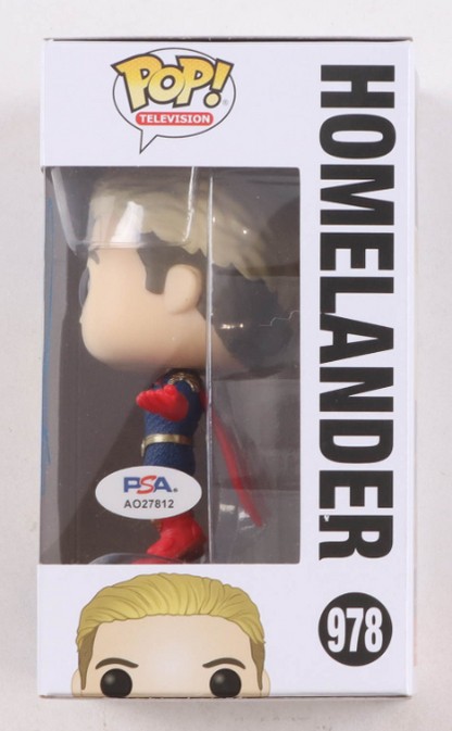 Anthony Starr Signed "The Boys" #978 Homelander Funko Pop! Vinyl Figure - PSA