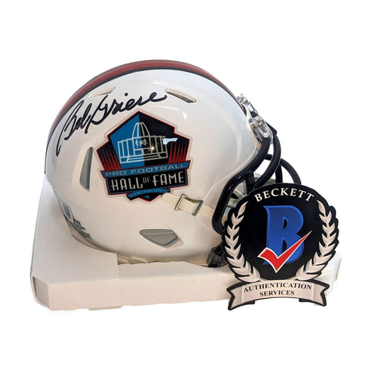 Bob Griese Autographed HOF Speed Mini Helmet - Beckett