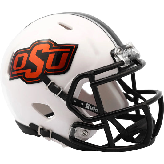 Oklahoma State Cowboys "White"  Mini Football Helmet