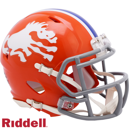 Denver Broncos T/B(1966) Speed Mini Football Helmet