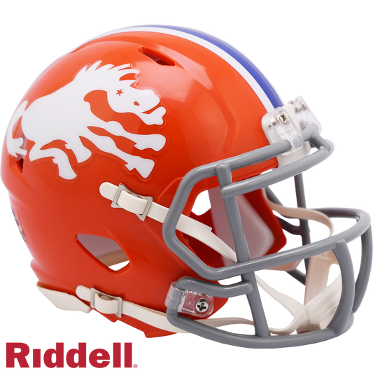 Denver Broncos T/B(1966) Speed Mini Football Helmet