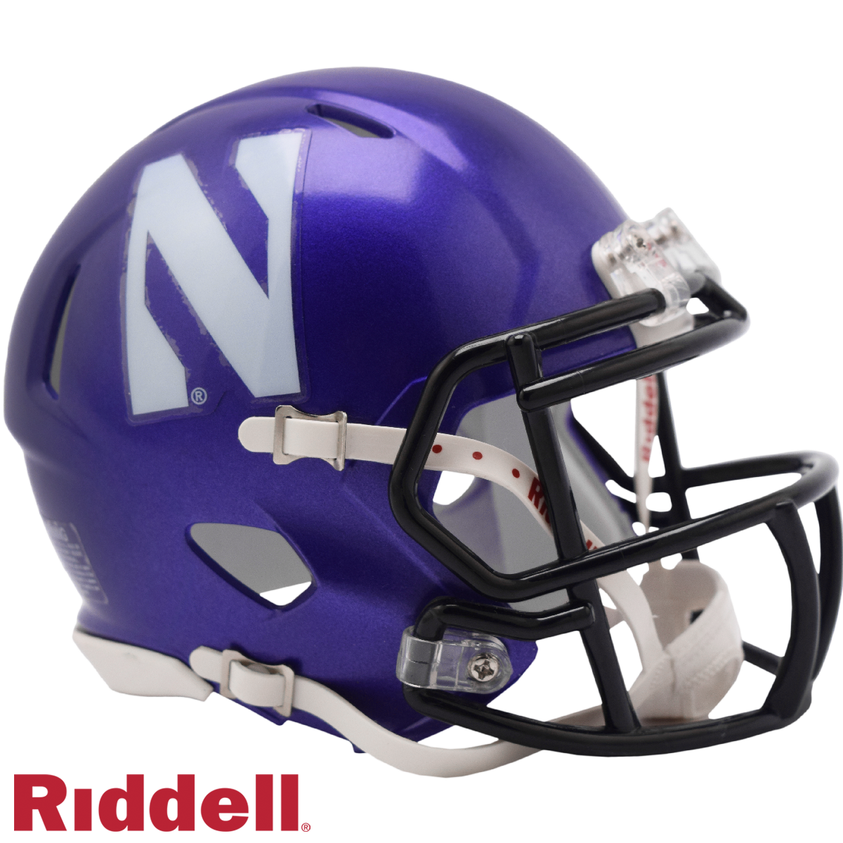 Northwestern Wildcats Primary Speed Mini Football Helmet
