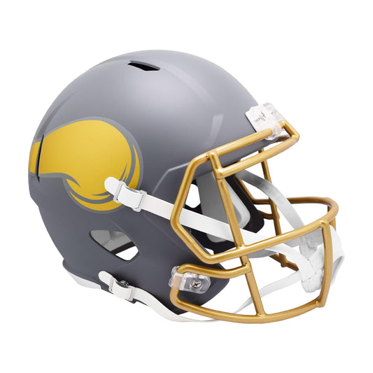Minnesota Vikings SLATE Full Size Replica Football Helmet NFL