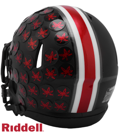 Ohio State Buckeyes Speed Black Mini Football Helmet