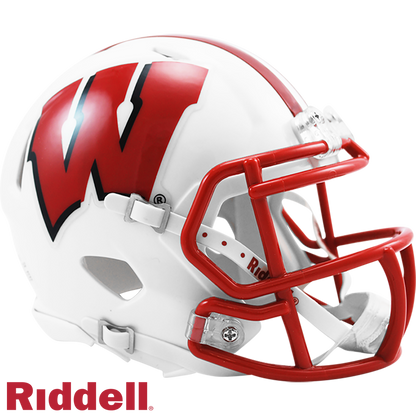 Wisconsin Badgers Speed Mini Football Helmet-#3002142