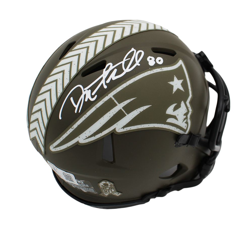 Danny Amendola Autographed Salute To Service Mini Helmet - BWA