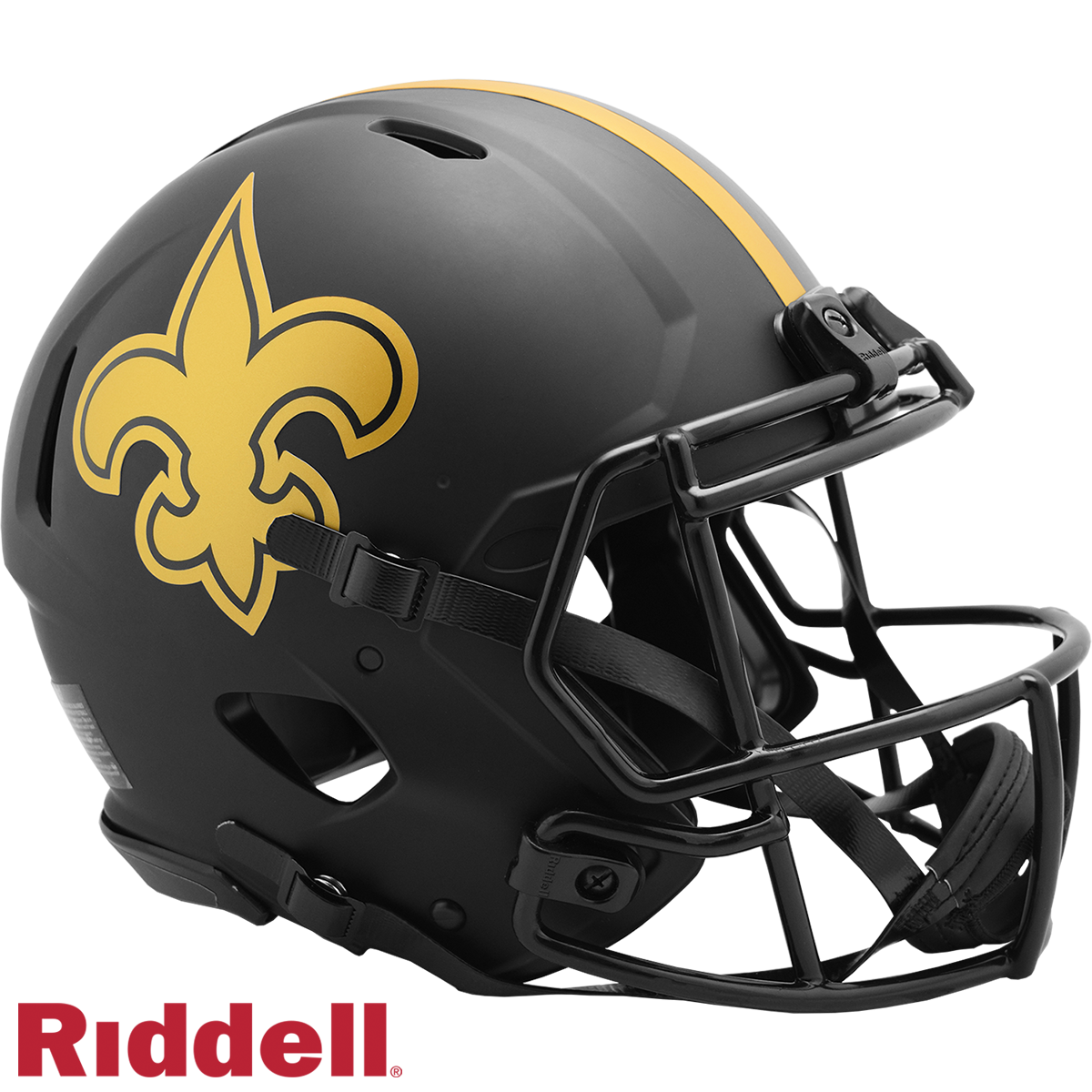 New Orleans Saints Eclipse Speed F/S Authentic Football Helmet