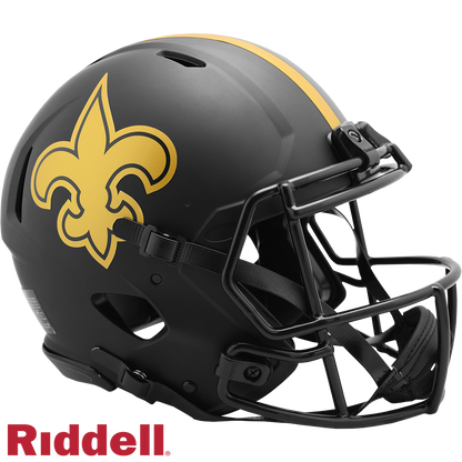 New Orleans Saints Eclipse Speed F/S Authentic Football Helmet