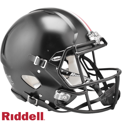 Ohio State Buckeyes Black F/S Authentic Football Helmet