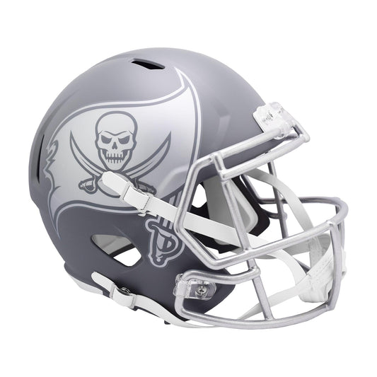 Tampa Bay Buccaneers SLATE Full Size Replica Football Helmet NFL