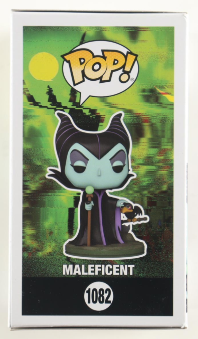 Angelina Jolie Signed "Disney Villains" #1082 Maleficent Funko Pop! - PSA