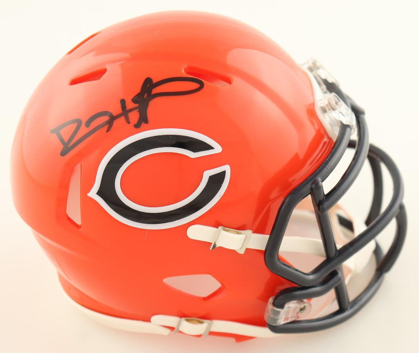 Devin Hester Signed Authentic Chicago Bears NFL Mini Helmet