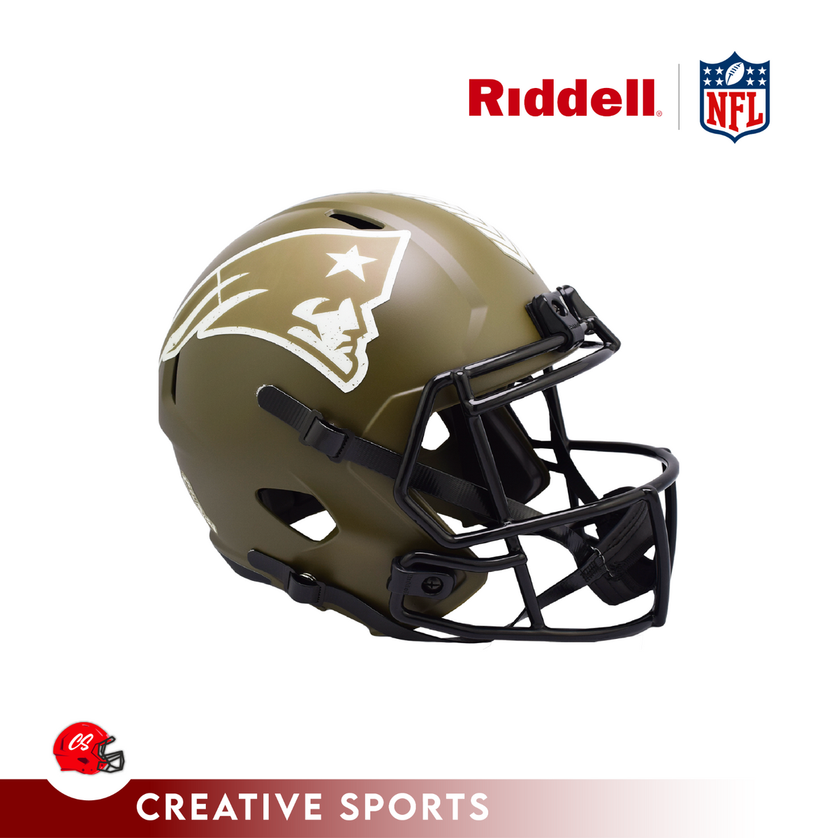 New England Patriots STS22 F/S Replica Football Helmet