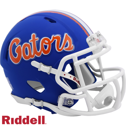 Florida Gators Matte Blue Mini Football Helmet
