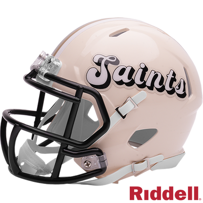 New Orleans Saints Retro Speed Mini Football Helmet
