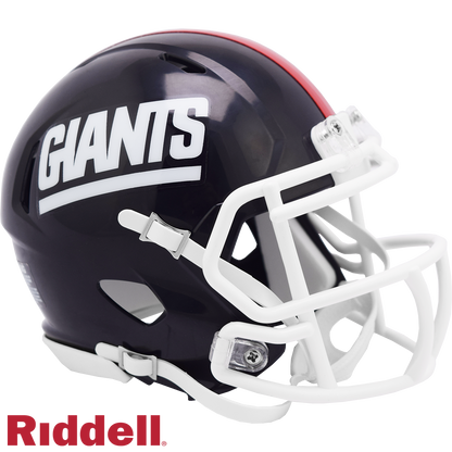 New York Giants T/B(81-99) Speed Mini Football Helmet