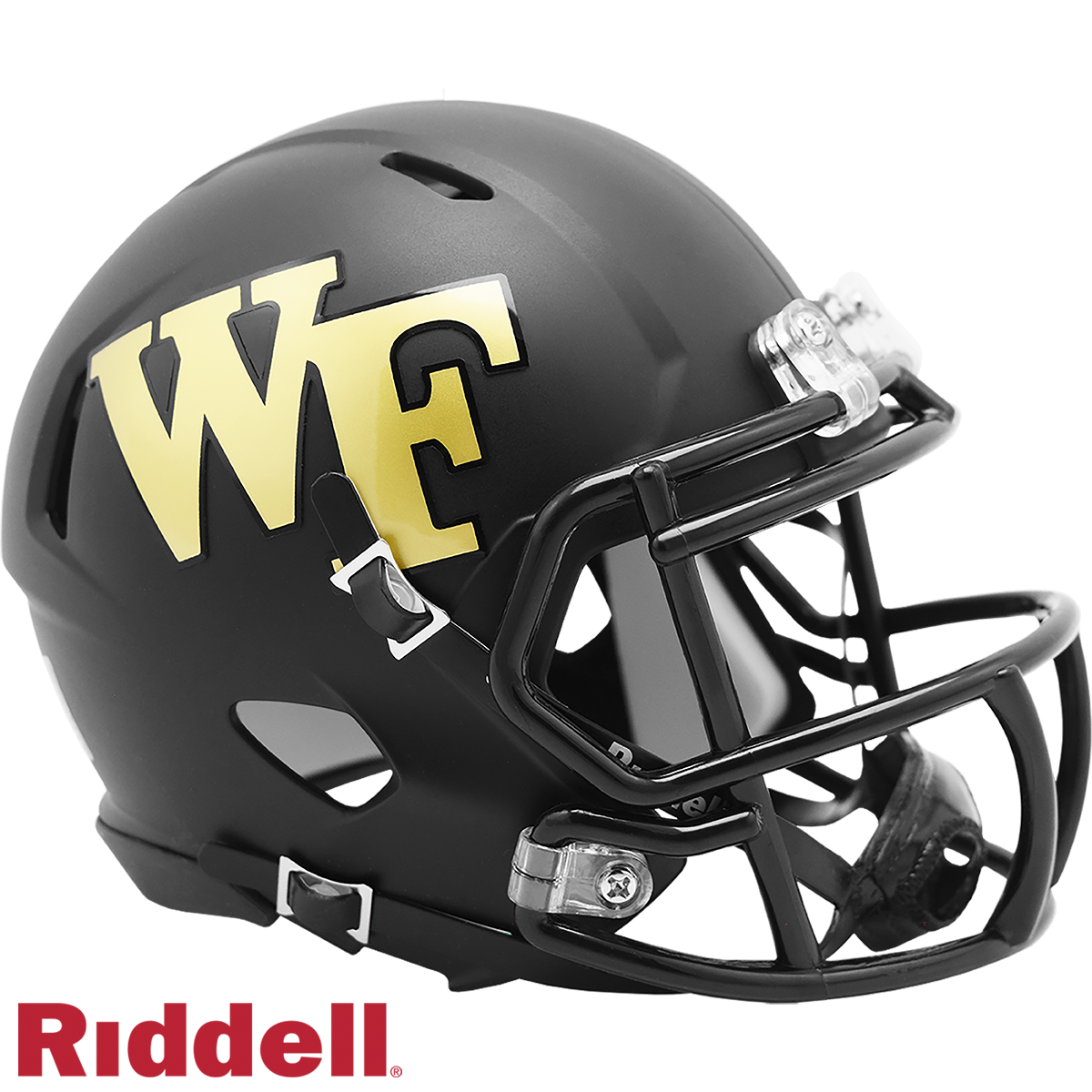 Wake Forest Demon Deacons Black Mini Football Helmet #8054133