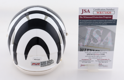Ja'Marr Chase Signed Bengals Alternative Speed Mini Helmet - JSA
