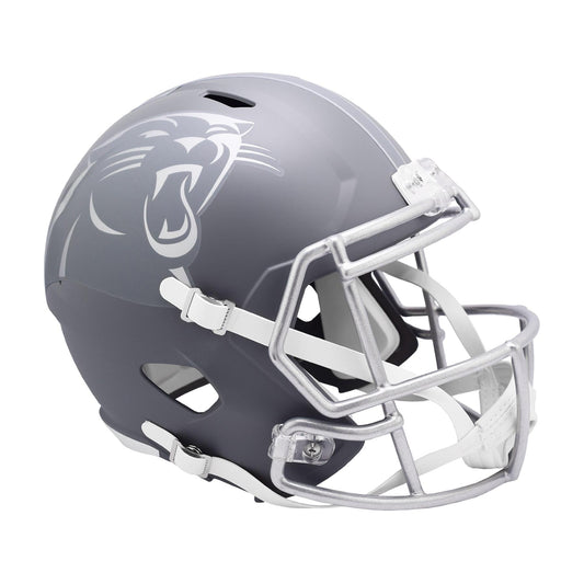 Carolina Panthers SLATE Full Size Replica Football Helmet NFL