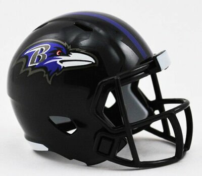 Baltimore Ravens Speed Pocket Pro Football Helmet