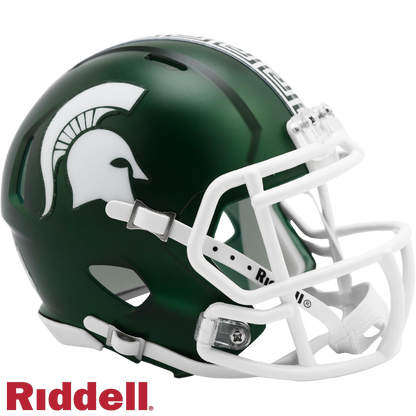 Michigan State Spartans Primary Speed Mini Football Helmet