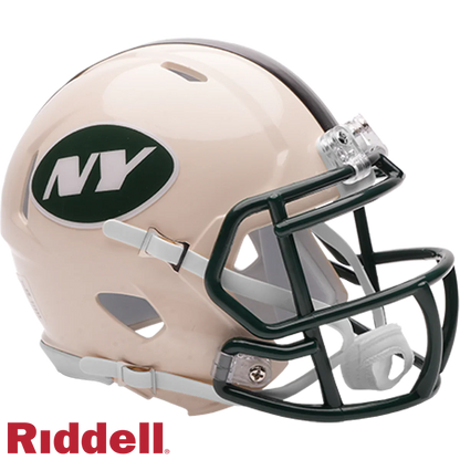 New York Jets Retro Speed Mini Football Helmet