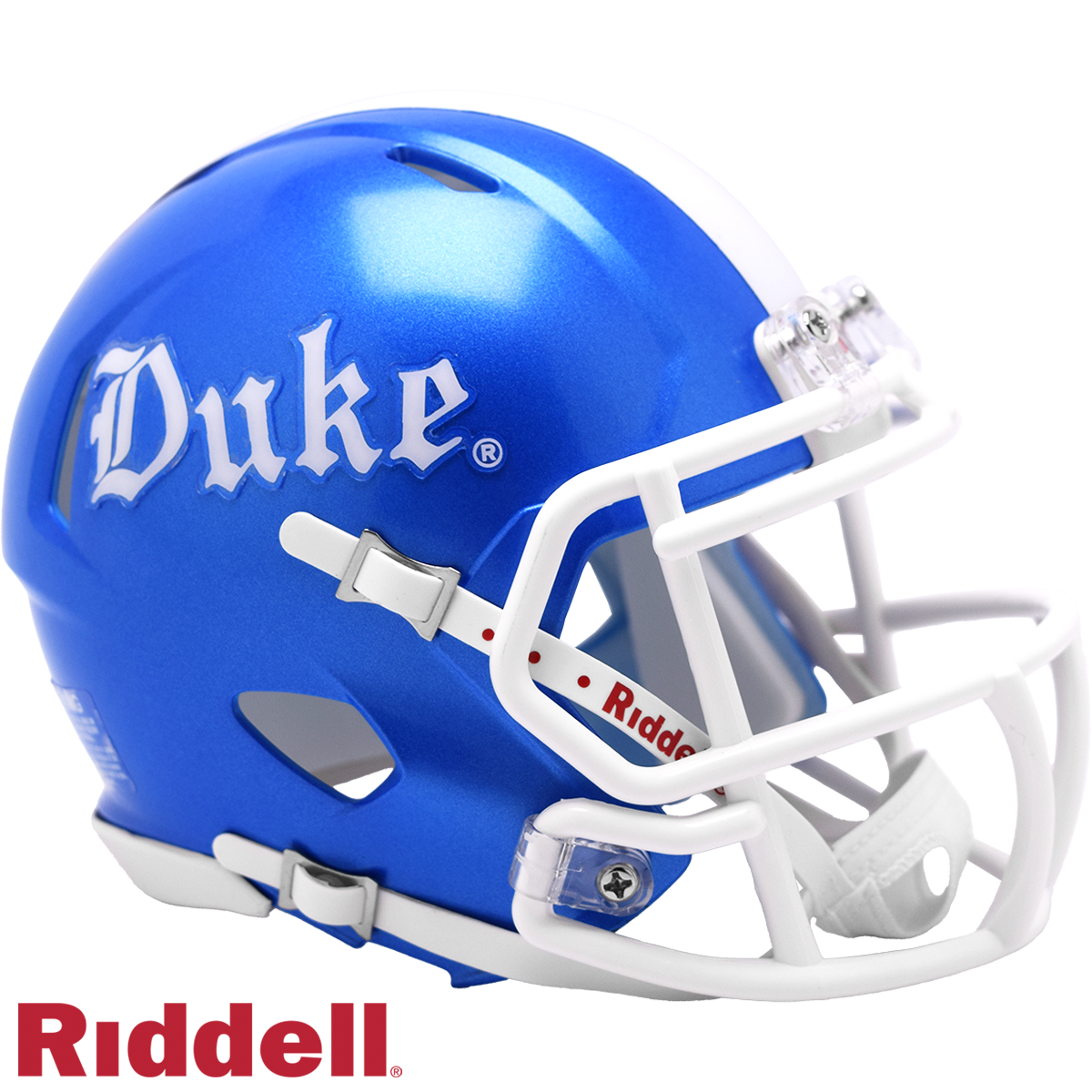 Duke Blue Devils Blue Gothic Mini Football Helmet