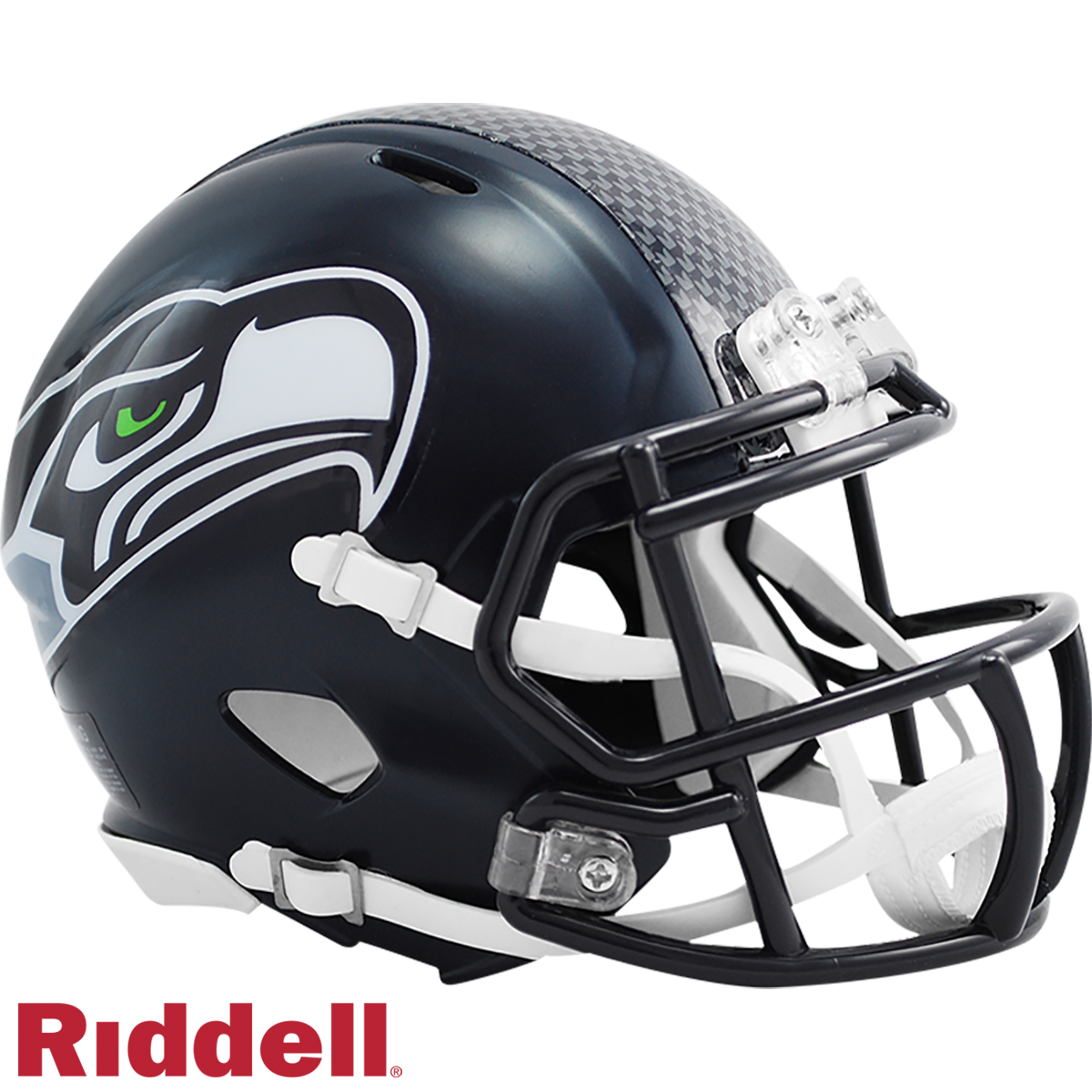 Seattle Seahawks Primary Speed Mini Football Helmet