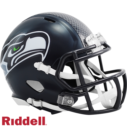 Seattle Seahawks Primary Speed Mini Football Helmet