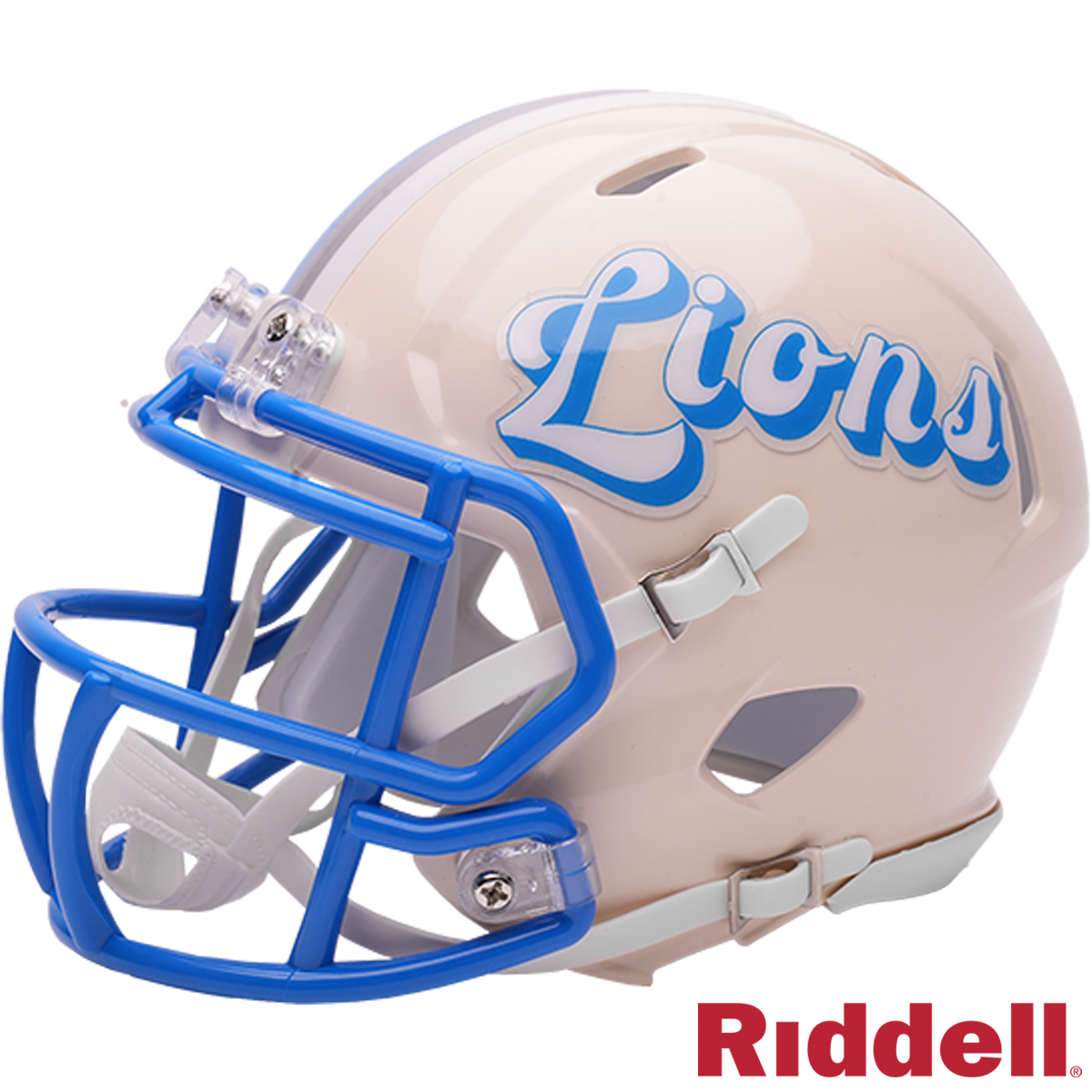Detroit Lions Retro Speed Mini Football Helmet