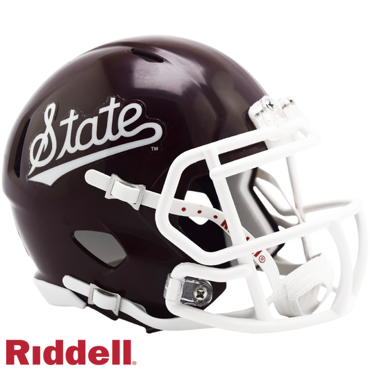Mississippi State Bulldogs Script Mini Football Helmet #8058874